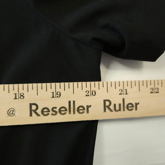 Athleta Women's Black Short Sleeve Blouse Size Small - Picture 9 of 10